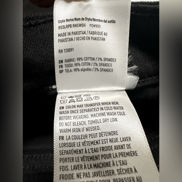 Rising Sun Mfg Co Jeans | Color: Black | Size: 29x29 | - Picture 9 of 10